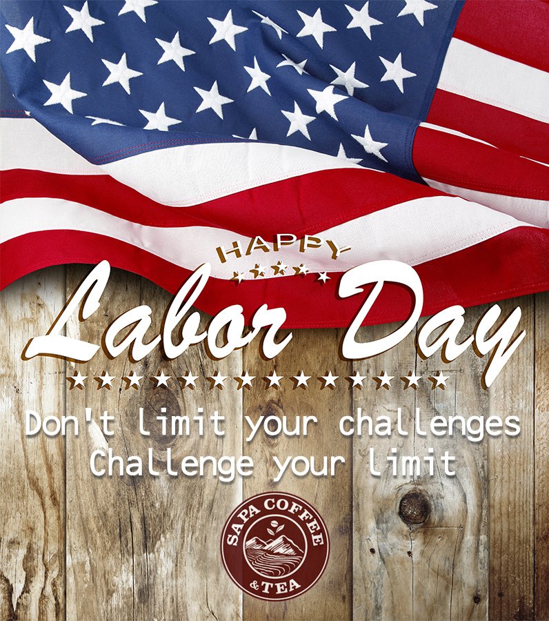 SapaCoffee's tweet photo. Happy Labor Day!  #sapacoffee #hempcoffee https://t.co/oC4GzEkiz2