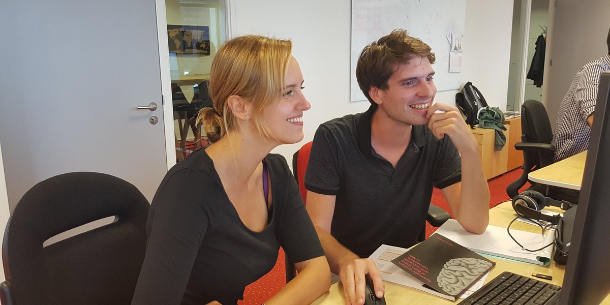 September is a wonderful month for new starts, hello Jolanta Leonaite and @PimMoeskops, great to have you on our team! Let's create some awesome events and #algorithms! #newhires #improvingpatientoutcomes