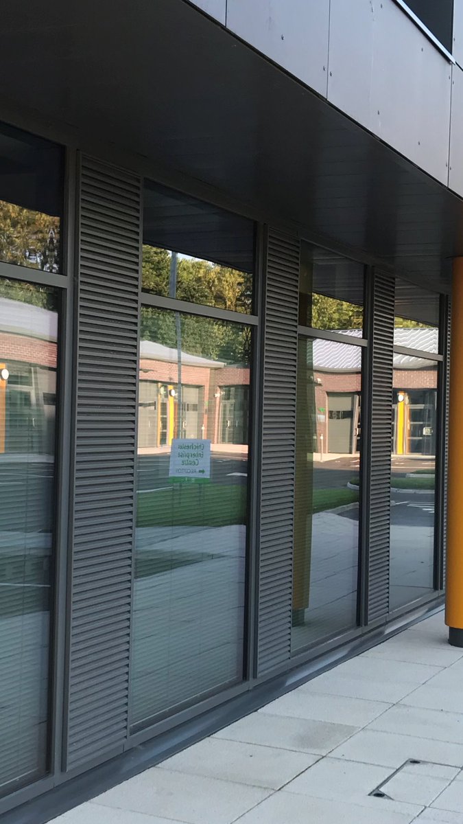 advancedVS's tweet photo. Check out our AVS34 SM Louvres installed at Chichester Enterprise Centre #louvres #aluminium #chichester #construction #ventilation #ventilators https://t.co/FGbqJWihRB