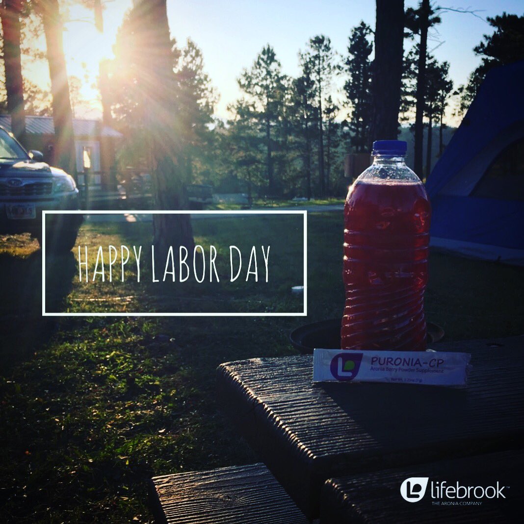 GoLifebrook's tweet photo. Happy Labor Day! We hope you have enjoyed any last minute summer festivities! #labordayweekend #camping #blackhills #aronia #puronia #golifebrook https://t.co/Cdd2aY9Sbx