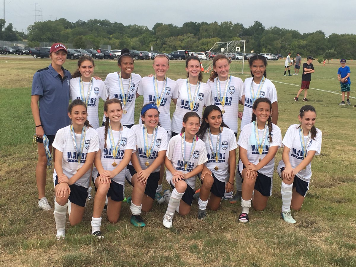 SG1Soccer's tweet photo. Congrats to the @SG1Soccer 2005G Black for placing 1st in the finals at the #ALDC18 tournament. Awesome job girls! Proud of you! 🏅🏆🏅 #sg1soccer #soccer #champs #katysoccer #texassoccer @MamboSeafood https://t.co/8pwNBFHcPK