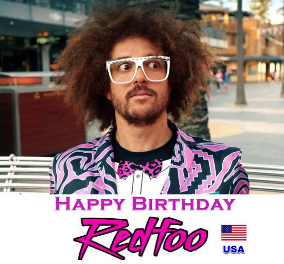 WORLDMUSICAWARD's tweet image. Happy Birthday to the One &amp;amp; Only #Redfoo! @Redfoo 
❤️🇺🇸🎶🎤🎂🎉🎁🎈😍🌟💫🎇
facebook.com/worldmusicawar…