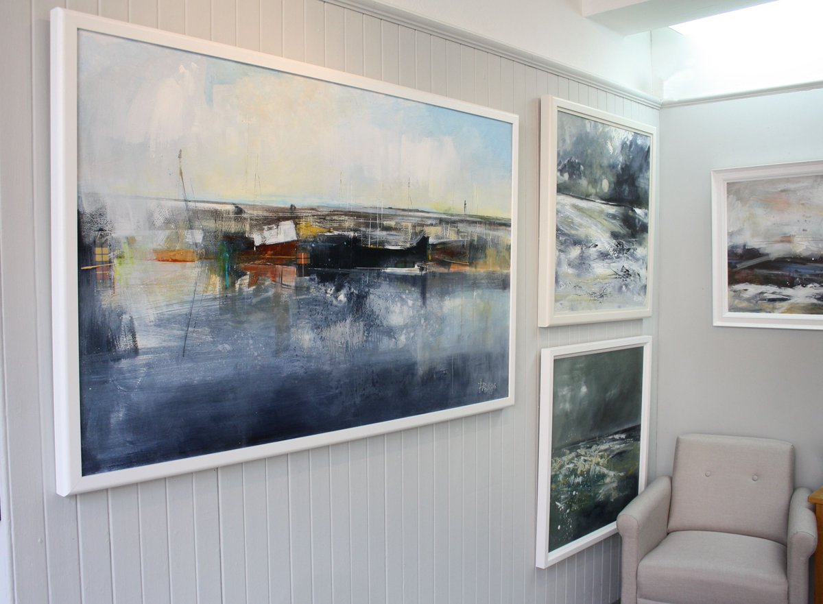fothgall's tweet photo. Solo exhibition by Amanda Phillips just started. View the exhibition here https://t.co/3BFcKTwK27 Free Delivery and 10 months interest free credit with @ownartscheme #abstractlandscapes #art https://t.co/zjw1M59aps