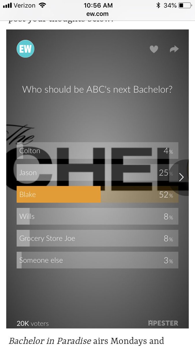 BlueAfternoon29's tweet photo. @Millsy11374 @fleissmeister @theyearofelan @BachelorABC @ABCNetwork but seriously, are you freaking seeing this?!? BLAKE IS YOUR GUY! #BlakeForBachelor #NotColton #BlakeOrBust https://t.co/GhoPo36cXF