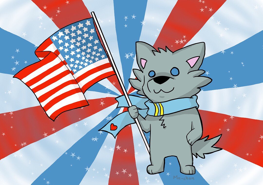scarfywolf's tweet photo. #HappyLaborDay Enjoy & Relax 💙❤️
#scarfywolf #pisuke https://t.co/9dSWnDluSJ