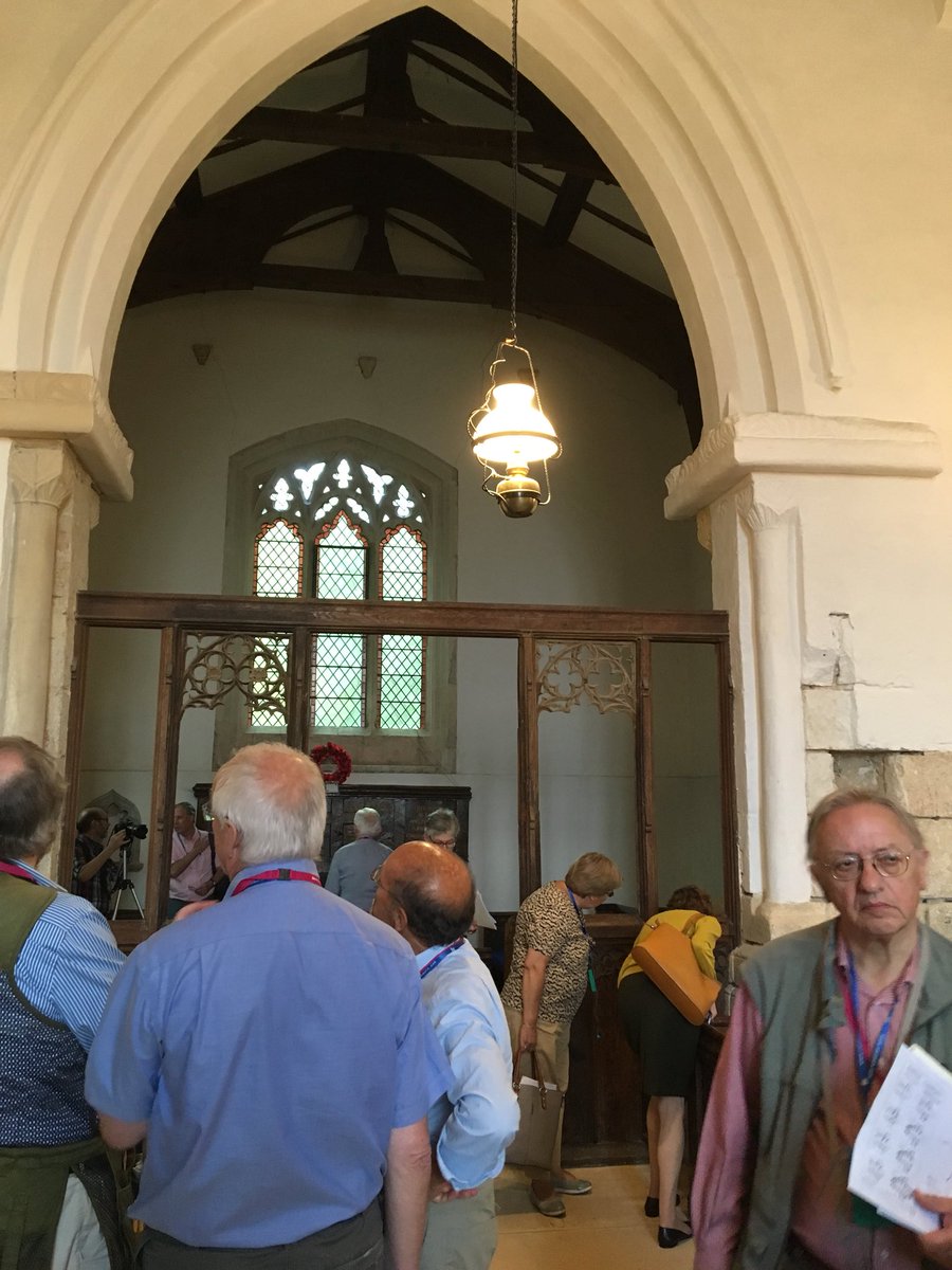 dr_frankli1's tweet photo. This year’s conference #BAACambridge exploring wonderful St Botolph #Hadstock https://t.co/9wlskGDqBy