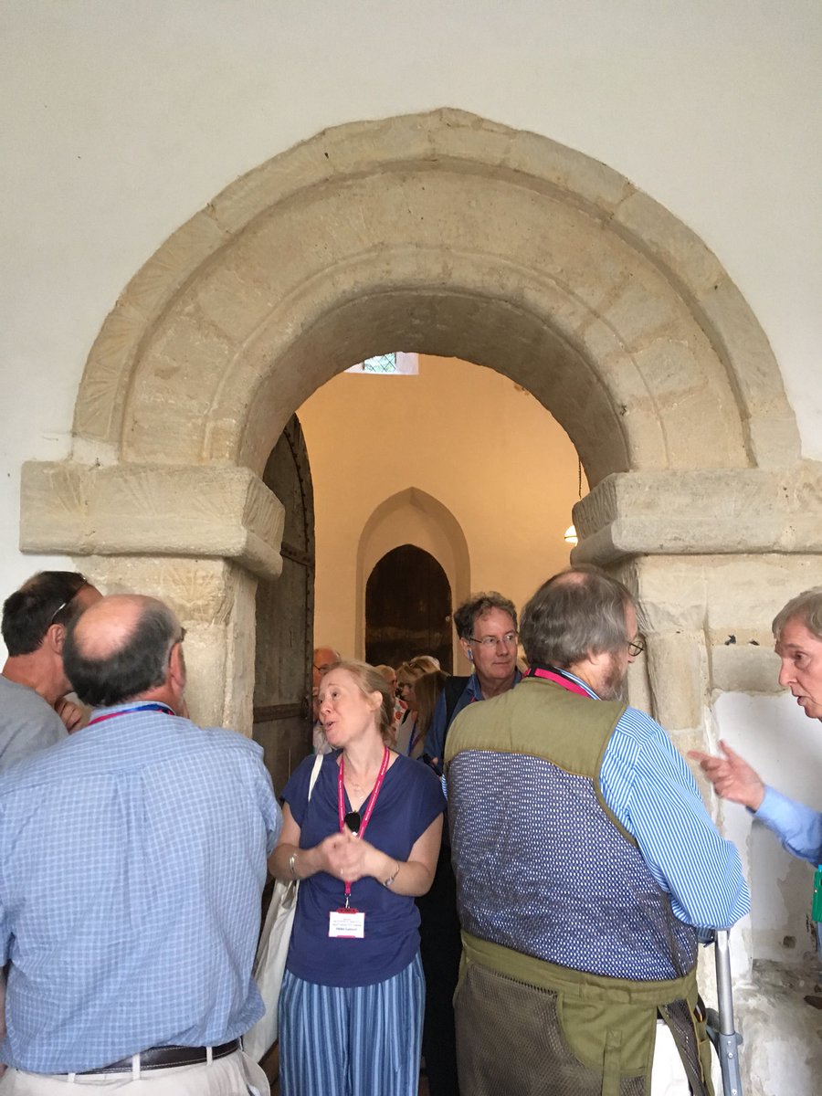 dr_frankli1's tweet photo. This year’s conference #BAACambridge exploring wonderful St Botolph #Hadstock https://t.co/9wlskGDqBy
