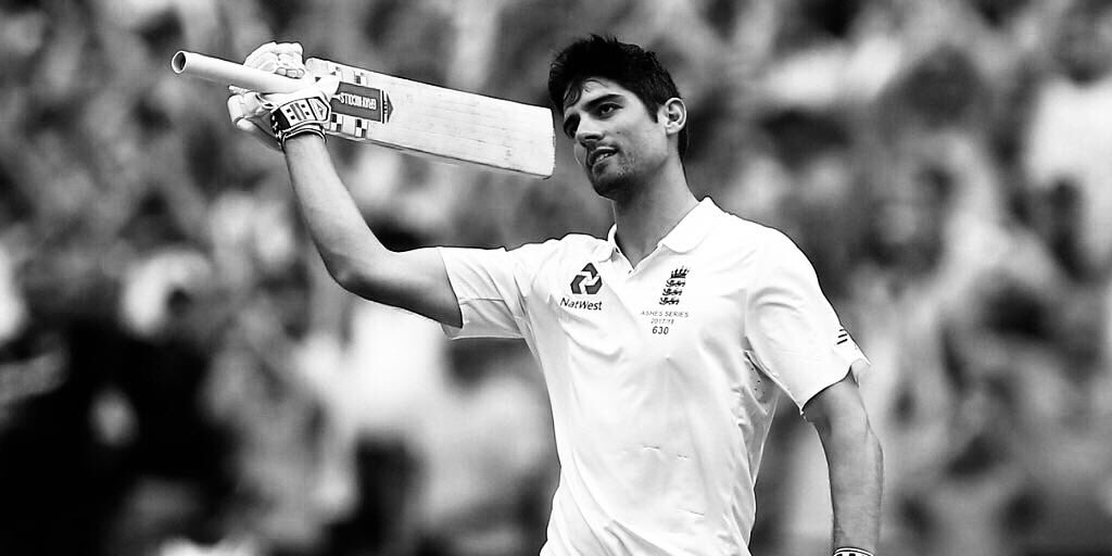 SaysSyma's tweet photo. One of my fvrt English cricketers #AlaisterCook #GoodByeChef #CookRetires https://t.co/9T4mYcQ95w