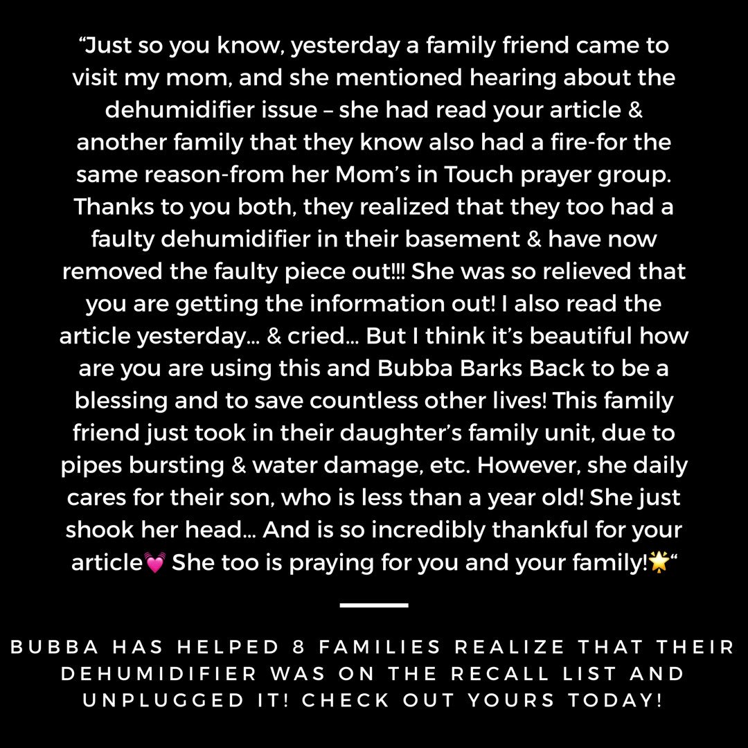 Bubba Barks Back tweet media