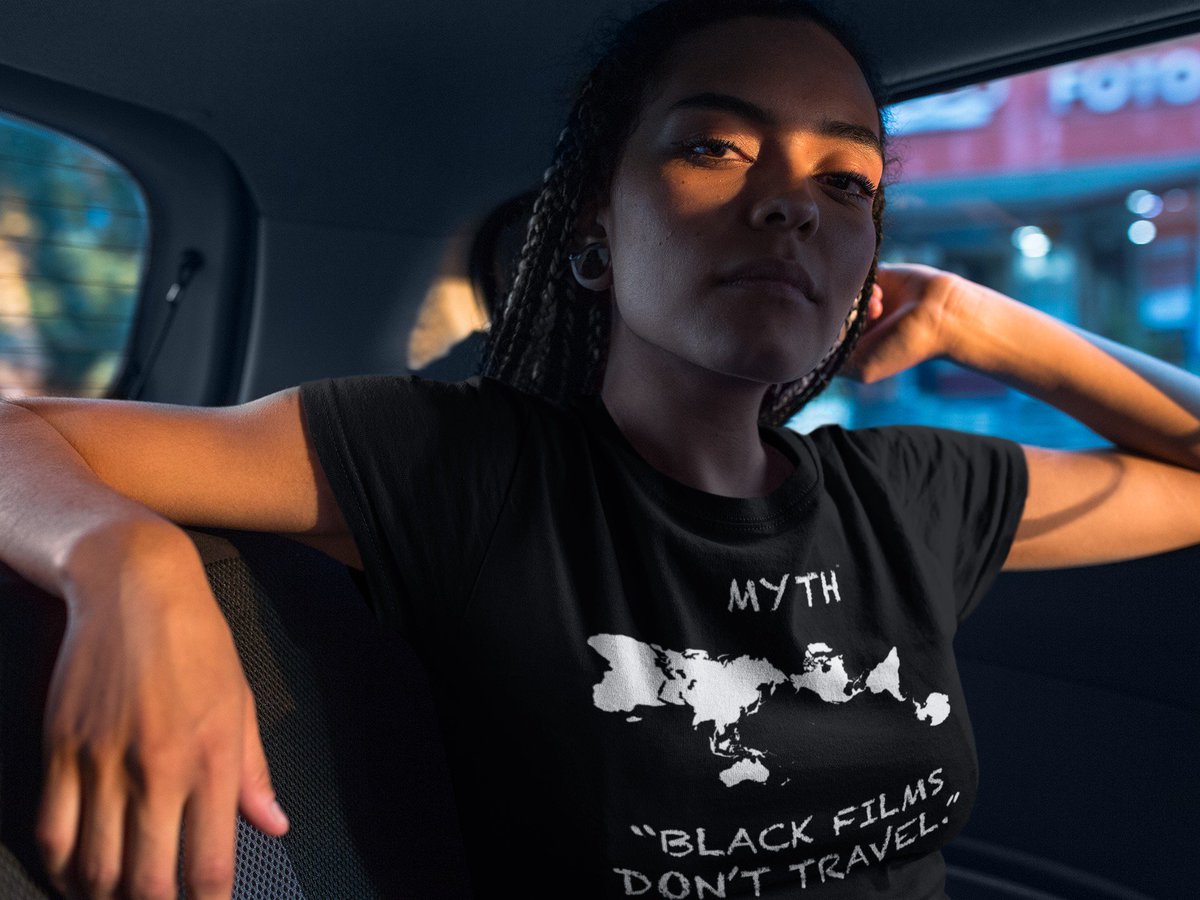 BlkFilmsTravel's tweet photo. 20% OFF LABOR DAY SALE!! Conscious apparel dispelling the myth that Black films don't make money overseas!  Great GIFTS for FILM LOVERS and lovers of TRUTH. T-Shirts, Hoodies, Tank Tops, Totes, Beanies and Caps. #WearTRUTH GET YOURS at https://t.co/ezlHjJbPXs https://t.co/VgpKOIPAIs