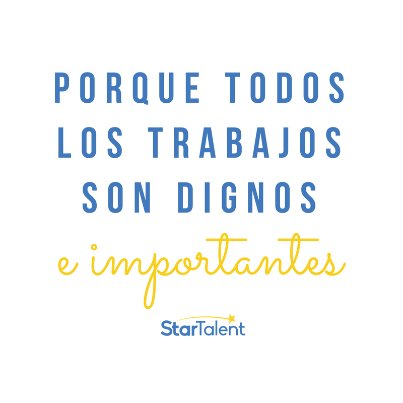 Nuestra responsabilidad como reclutadores, es tratar a TODAS las personas con respeto y amabilidad, sin olvidar, por supuesto, nuestra obligación profesional. #Mantra
