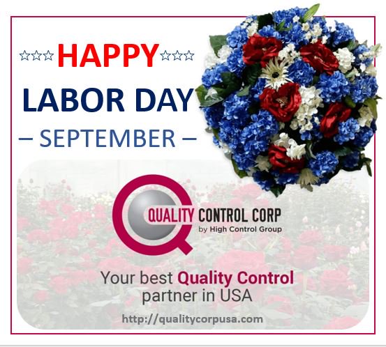 highcontrol's tweet photo. Our sister company in Miami, FL #QualityControlCorp congratulates all the US workers on their special day #LaborDay #LaborDay2018!
#HighControlGroup #HighControlGroupUSA #QualityCorp #QualityControlCorpUSA #QCC #Quality #QualityControl #QualityUSA #QualityFlowers #FlowerQuality https://t.co/ehxBXsjusg