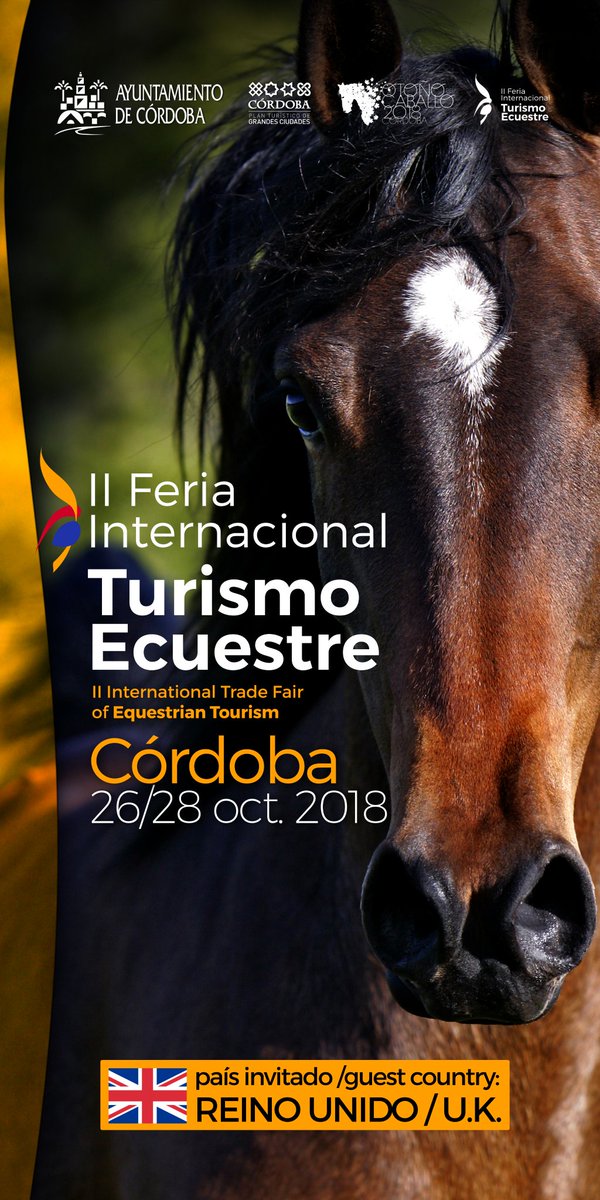 AETCadiz's tweet photo. 📆 28 y 29 de #octubre 👉 II #Feria #Internacional de #Turismo #Ecuestre en #Córdoba 🐴 ¿Estará por allí @Acampoabierto1 ? 😜

#TurismoEcuestre #Andalucía #equitación #caballos #jinetes https://t.co/Ap4DQctCsc