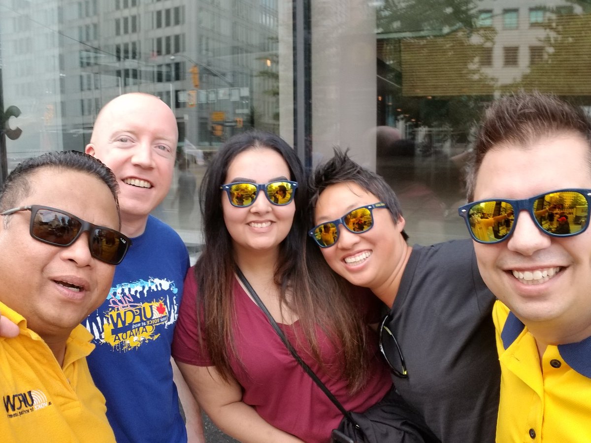 @UFCWCanada in Action! At the #2018torontolabourday #UnionStrong #yourvoiceatwork #unionforallworkers #theUnionYouCanCountOn 
#Family #community #buildingabetterlife #1u #canlab