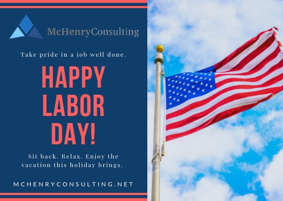 McHenryPEO's tweet photo. Wishing you a safe &amp; happy Labor Day! 🇺🇸
#laborday2018 #PEOadvisors #PEOsolutions #PEOtrends #McHenryPEO https://t.co/rfG34Of5qJ
