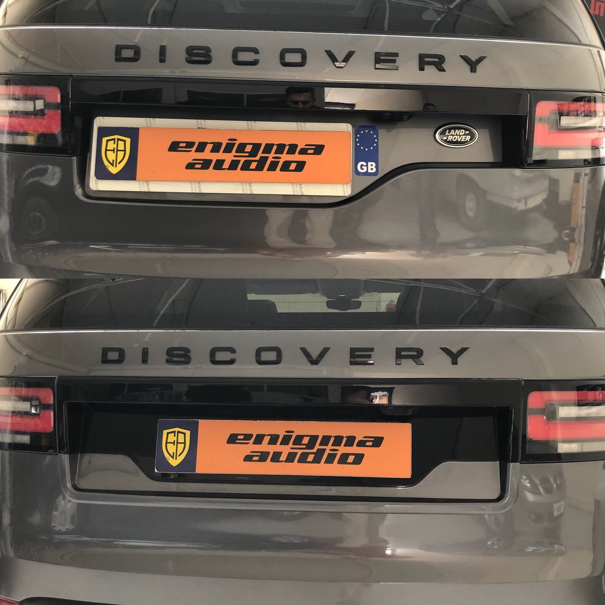 EnigmaAudio's tweet photo. Land Rover Discovery 5 STARTECH Tailgate insert.
Discovery of symmetry! #landrover #landroverdiscovery5
#star-tech #RangeRover #tailgate #numberplateinsert @enigma_audio @rangerover.world @rangeroverofficial @LandRover_UK @Land_RoverDisco @startechuk #tailgateinsert https://t.co/Mxy7TsCGjd