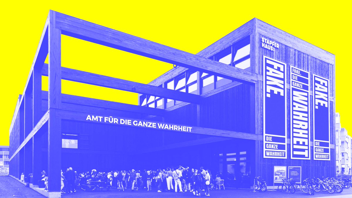 Das #Stapferhaus eröffnet am 28. Oktober sein neues Haus am Bahnhof Lenzburg. Für die erste Ausstellung #FAKE präsentiert es sich in aller Bescheidenheit: als Amt für die ganze Wahrheit. Wir laden herzlich ein, den grossen Tag mit uns zu feiern! facebook.com/events/4798403…