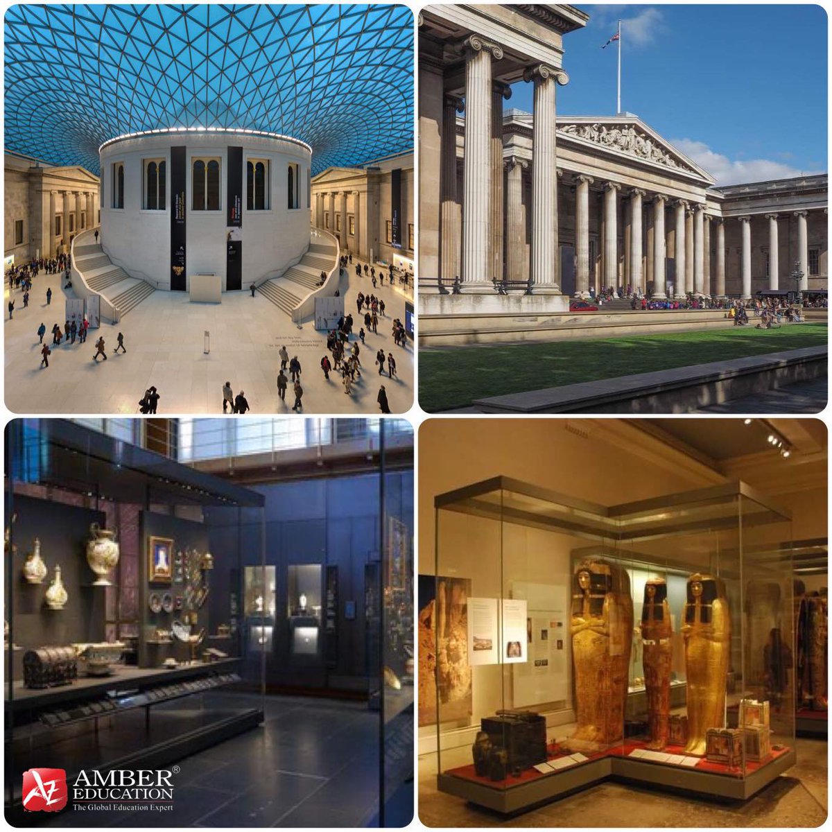 AmbereduUk's tweet photo. Want to explore London before university starts?
You should visit the first national public museum in the whole world - British Museum. There are Rosetta Stone, Parthenon sculptures, Egyptian mummies and a lot more!!!!! Come and see if you can find anything mind-blowing. https://t.co/41ODYS0oEB