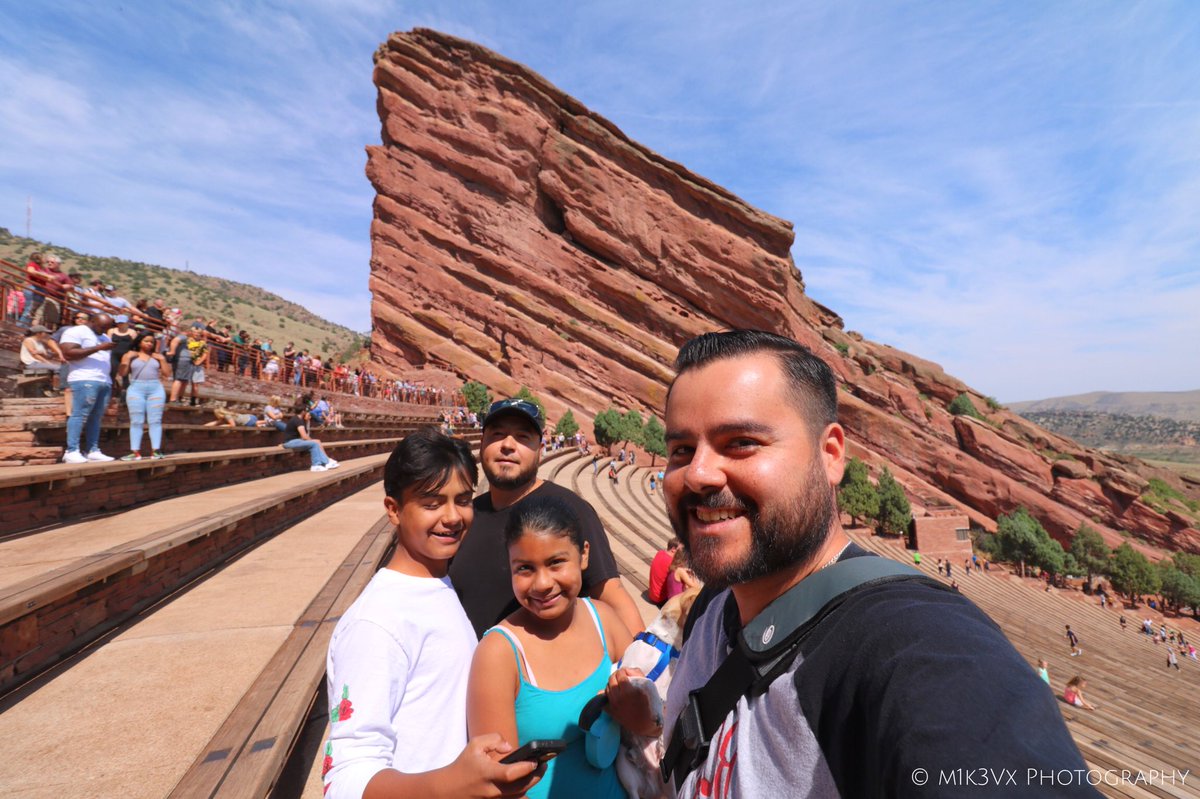 m1k3Vx's tweet photo. Beautiful red rocks turned into an amphitheater for entertainment purposes. Nature meets capitalism.
#MorrisonCO #RedRocksAmphitheatre #travel #adventure #explore #hike #nature #mountains #Colorado https://t.co/JTbSHr6oe6