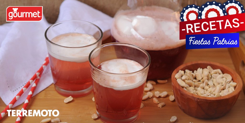 Gourmet_cl's tweet photo. Si el terremoto es uno de tus tragos favoritos para estas #fiestaspatrias 🇨🇱, aprende cómo prepararlo en casa para disfrutar en familia y brindar. 
▶️Mira la receta aquí: https://t.co/gvzOKZrb3h #FelizLunes https://t.co/Oi6LPDfLZP