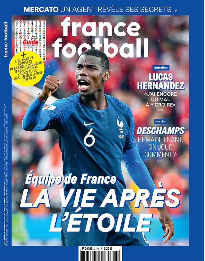 Olichebo's tweet image. Demain dans FF : Le retour de nos champions du Monde, interview @LucasHernandez, bilan #Mercato, les secrets d'agent de @SCSPORTM, la mise à jour de tous les effectifs (L1, L2, Premier League, Liga...), explications #LigueDesNations et encore plein d'autres trucs cool. Bon app'.