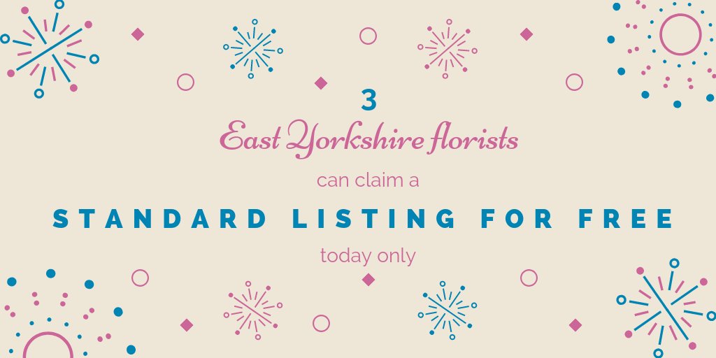 Get a standard listing free for one year! The county and category on offer changes daily, so grab your chance today. Offer only open to the first 3 suppliers to get in touch. Fill in the advertiser's form at buff.ly/2PUzWFT
