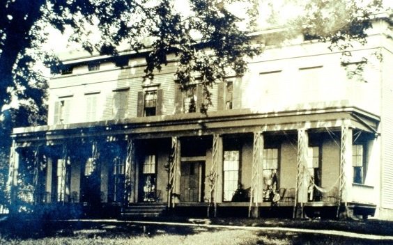 Enjoying last breaths of summer at Jay Mansion, 1839 #Rye "It is company driving out in carriage's or on horseback. It is conversation. It is reading new publications, the surfice of the Times floats with such vehicles of information...it is dining at a well spread table"