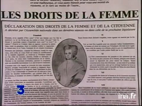 Cohérence on Twitter: "Le 5 septembre 1791, naissance d'un texte fondateur du #féminisme : la "Déclaration des droits de la femme et de la citoyenne" par Olympe de Gouges ✊ https://t.co/HLs1IuKpp0" /