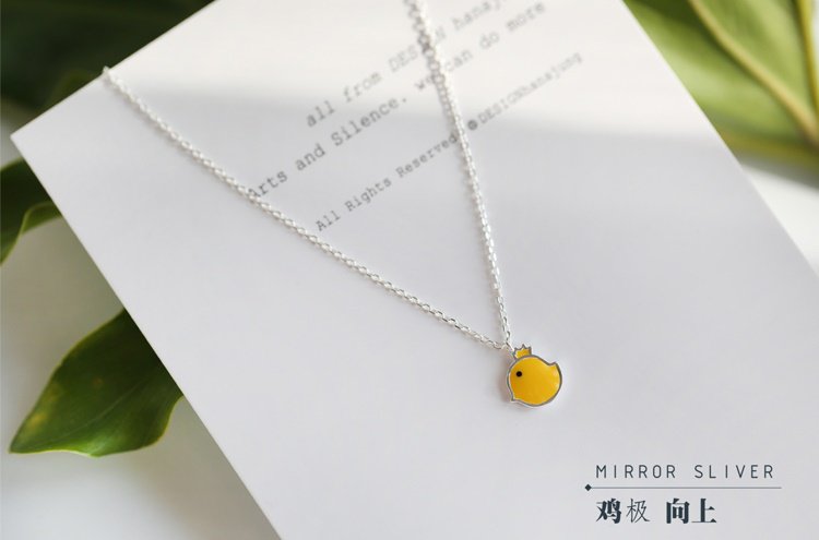 theshushop's tweet photo. สร้อยคอลูกเจี้ยบ 🐣รหัส IN0072 เส้นละ 200 บาท เงินแท้ 97.5%  #พร้อมส่งชุช็อปสร้อยคอ น่ารักมากกๆ ขนาด 40+5 เซน ส่วนข้อมือพร้อมส่งง 150 บาท น่ารักกก https://t.co/oGomhynBf6