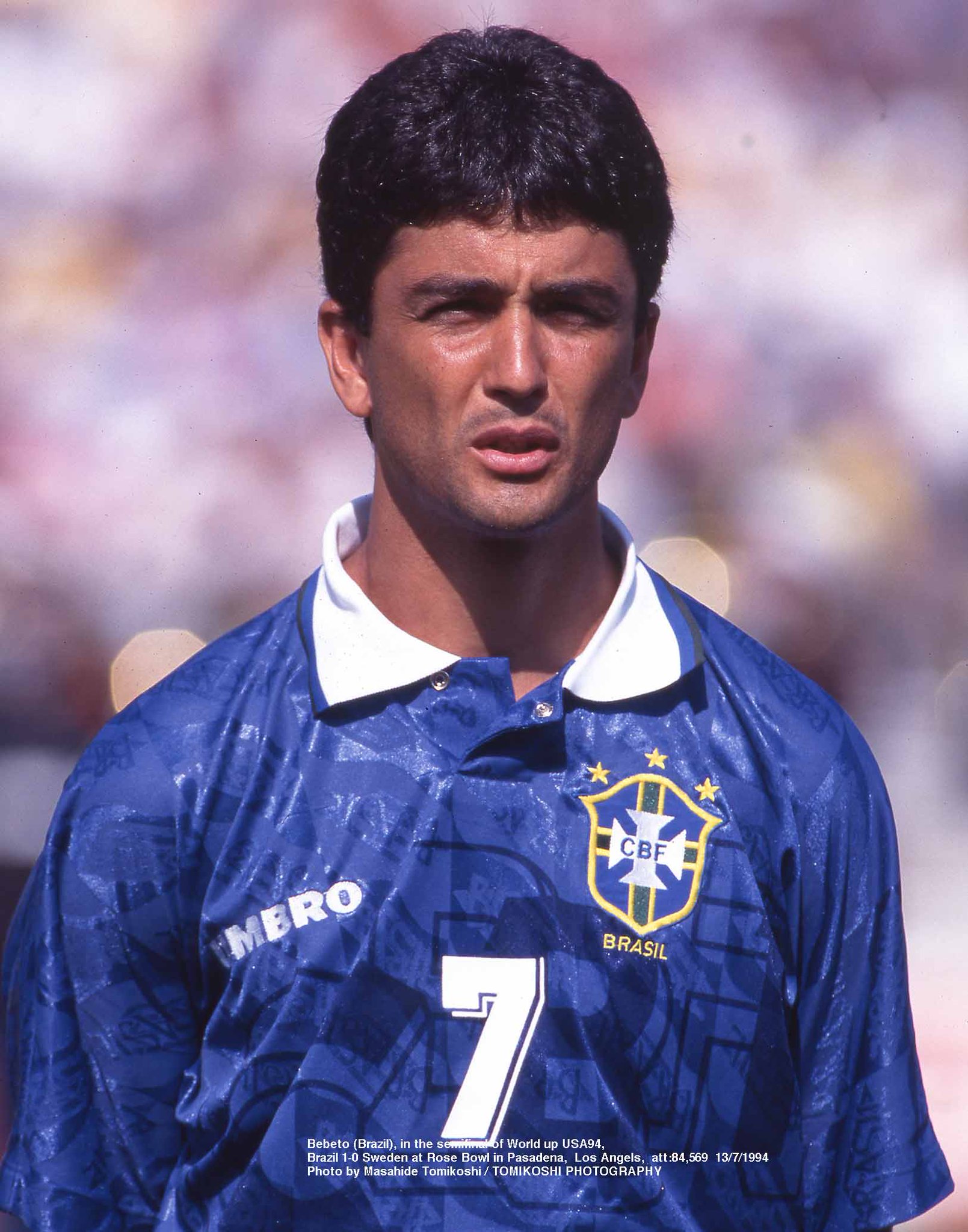 Tphoto Bebeto Brazil In The Semifinal Of World Up Usa94 Brazil 1 0 Sweden At Rose Bowl In Pasadena Los Angels Att 84 569 13 7 1994 Photo By Masahide Tomikoshi Tomikoshi Photography T Co Pbdsfizf3l