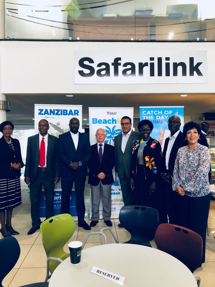 magicalkenya's tweet photo. Earlier today, CS @tunajibu graced the inaugural Safarilink flight to Kisumu that was attended by former PM @RailaOdinga and KTB CEO @aabradier.The flight will open up the Lake region region tourism block @Min_TourismKE @BrandKenya @TourismFund #MagicalKenya #TembeaKenya https://t.co/h736GUzwLX