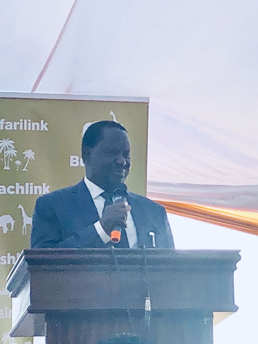 magicalkenya's tweet photo. Earlier today, CS @tunajibu graced the inaugural Safarilink flight to Kisumu that was attended by former PM @RailaOdinga and KTB CEO @aabradier.The flight will open up the Lake region region tourism block @Min_TourismKE @BrandKenya @TourismFund #MagicalKenya #TembeaKenya https://t.co/h736GUzwLX