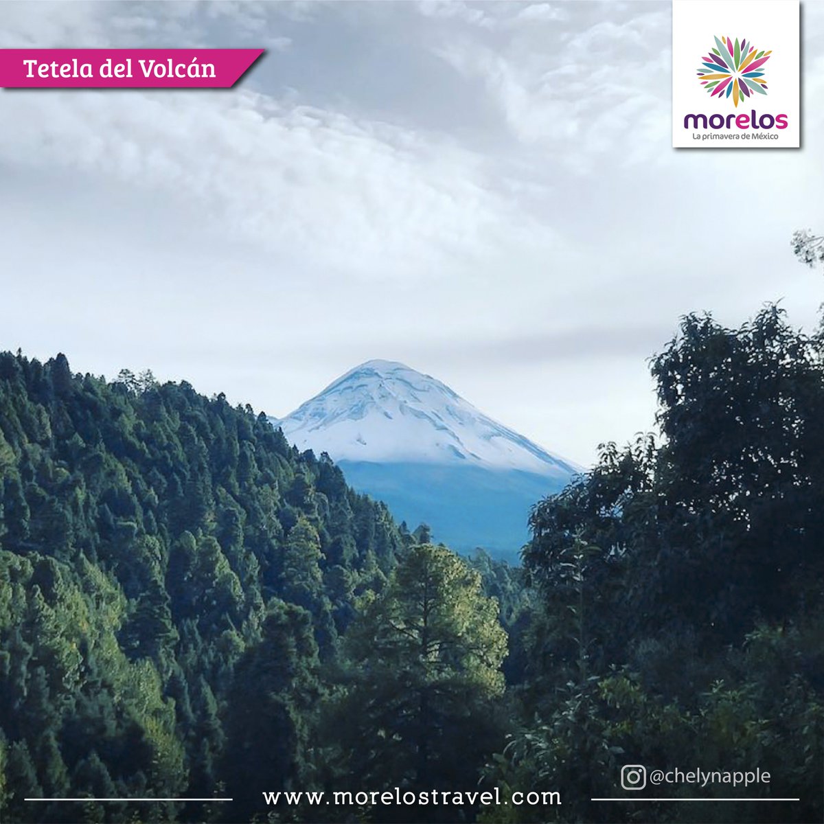 #FelizLunes🌞
Deja que los paisajes de Morelos te roben el aliento.
📸 <a href="/chelynapple/">Araceli</a>
#TetelaDelVolcán | #AMorelos💚🍃
🌐 morelostravel.com