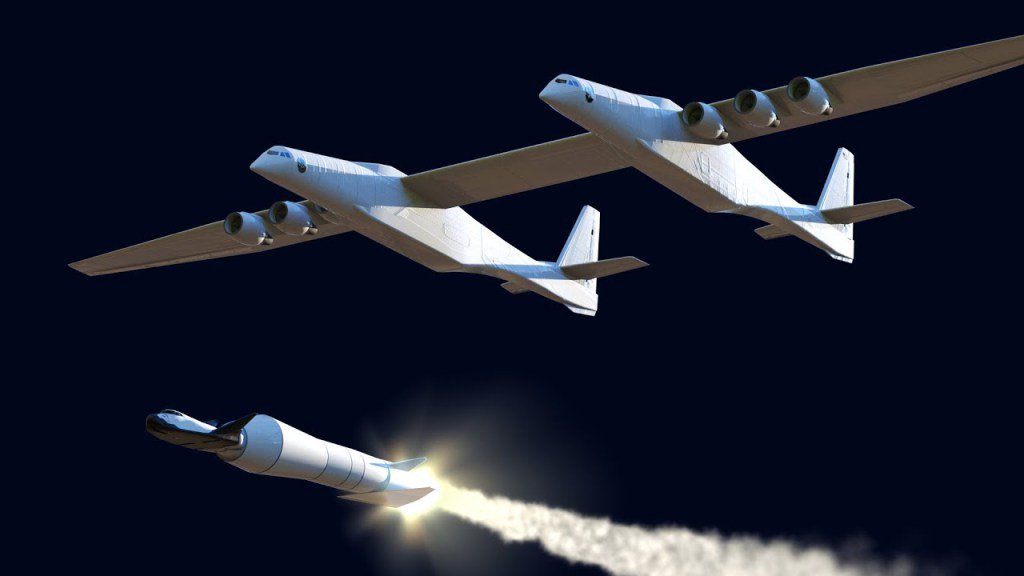 Enjoyneerdotcom's tweet photo. The Stratolaunch Is Ready To Take Off https://t.co/Gg7j419nlx https://t.co/Kh5w1WQM0o