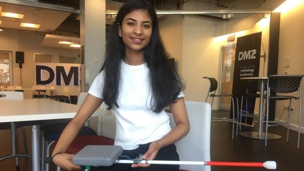 How a 15-year-old entrepreneur is reinventing the standard white cane with smart technology via <a href="/CBC/">CBC</a>  buff.ly/2C7H7HF #student #entrepreneur #whitecane #smart #technology