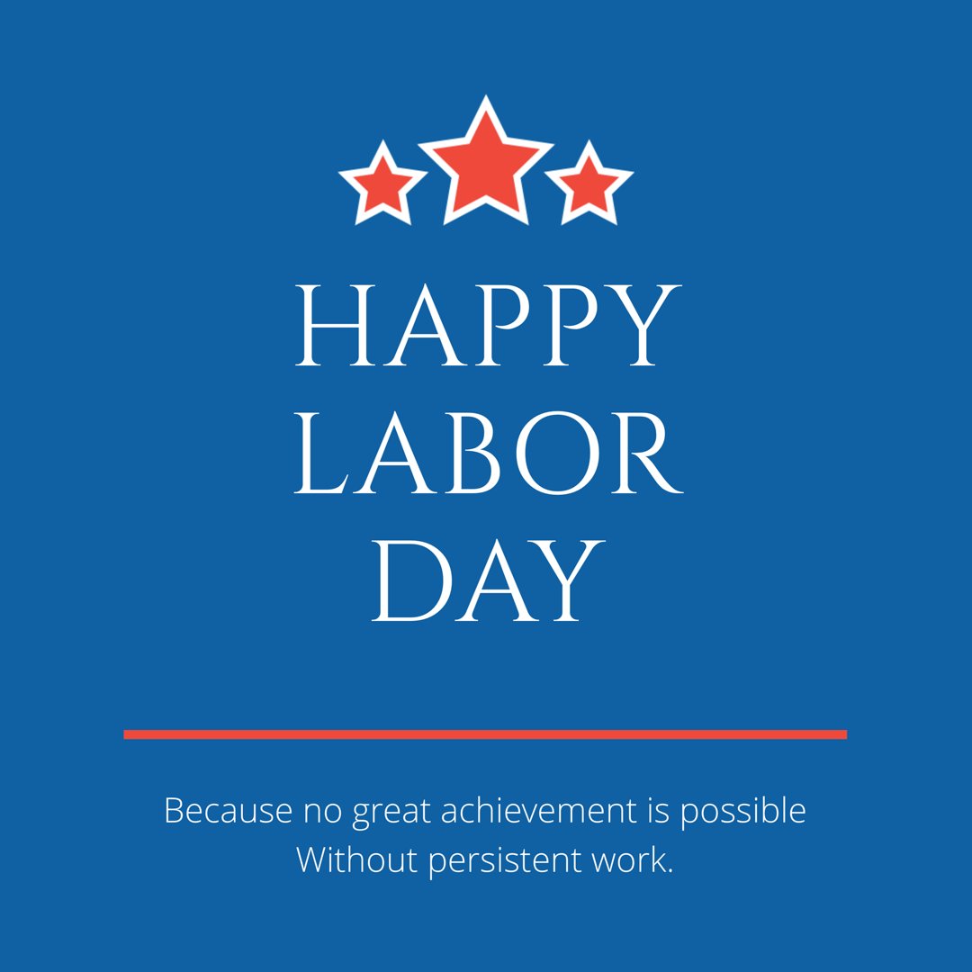 collab_inc's tweet photo. Kickback, relax, and enjoy a day off for once.
-
Happy Labor Day to all you hard working individuals out there!
-
-
-
#laborday #happylaborday #working #hardworker #coworking #labor #usa #america #nationalholiday https://t.co/7ywNKjAHHo