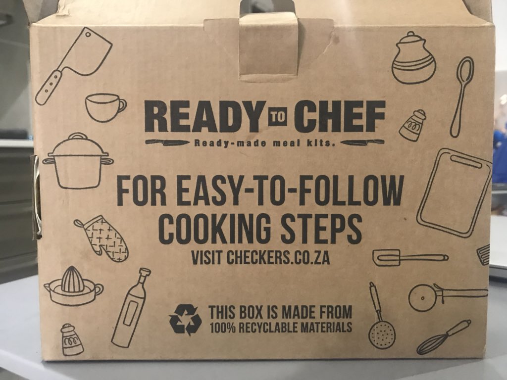 jadels_d's tweet photo. Giving it a go tonight 🤗 #ReadyToChef @CheckersSA https://t.co/IuL6NvjTRf