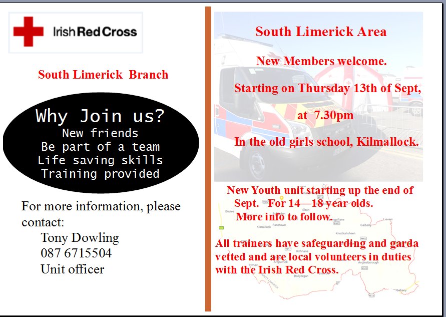 SouthLKIRC's tweet photo. Good Afternoon everyone.  We are holding a recruitment evening on Sept 13th at 7.30pm.  All are welcome https://t.co/qIF62iS3PS