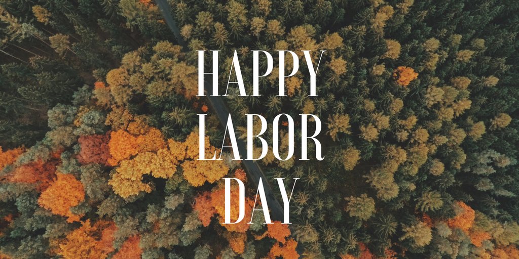 We hope you're all having a wonderful &amp; safe long weekend! #HappyLaborDay