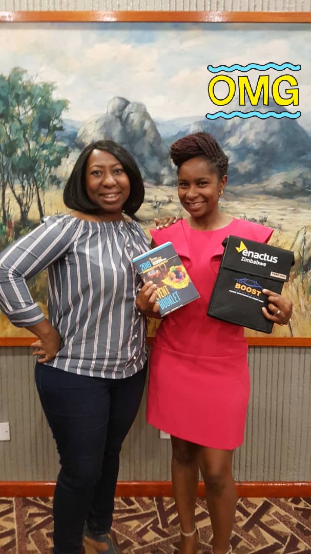 TalentTatenda's tweet photo. Was so happy to meet up with @busigene and receive a piece of the #enactuszw competition. Thank you @BOOSTFellowship #R2SV https://t.co/PyiYFwvsgc