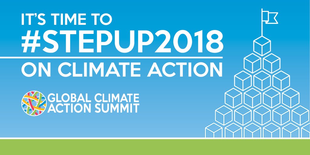 GCAS2018's tweet image. Leaders from six continents are coming together in San Francisco this month to take climate ambition to the next level at #GCAS2018: bit.ly/2MDBmpm #StepUp2018