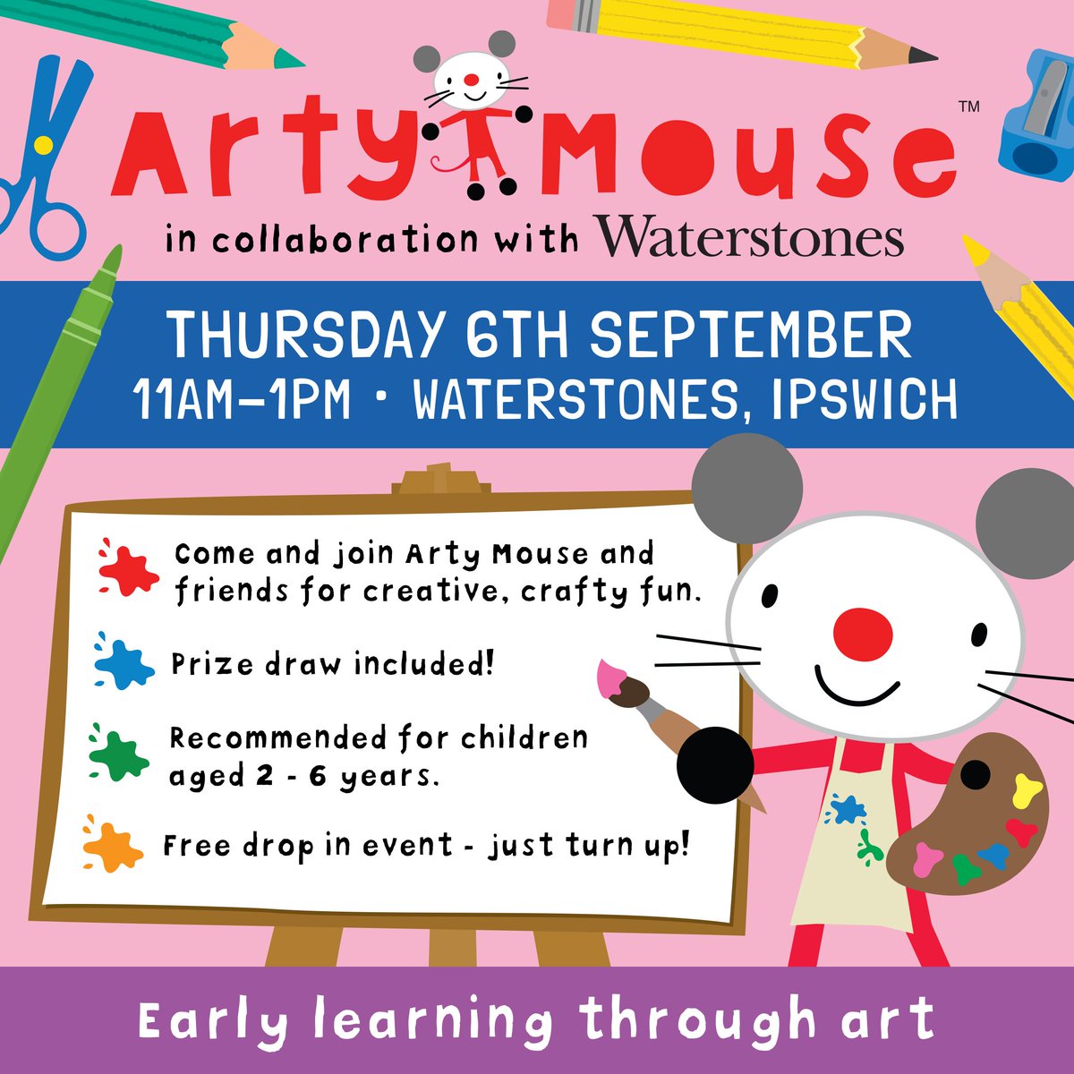 Arty Mouse tweet media