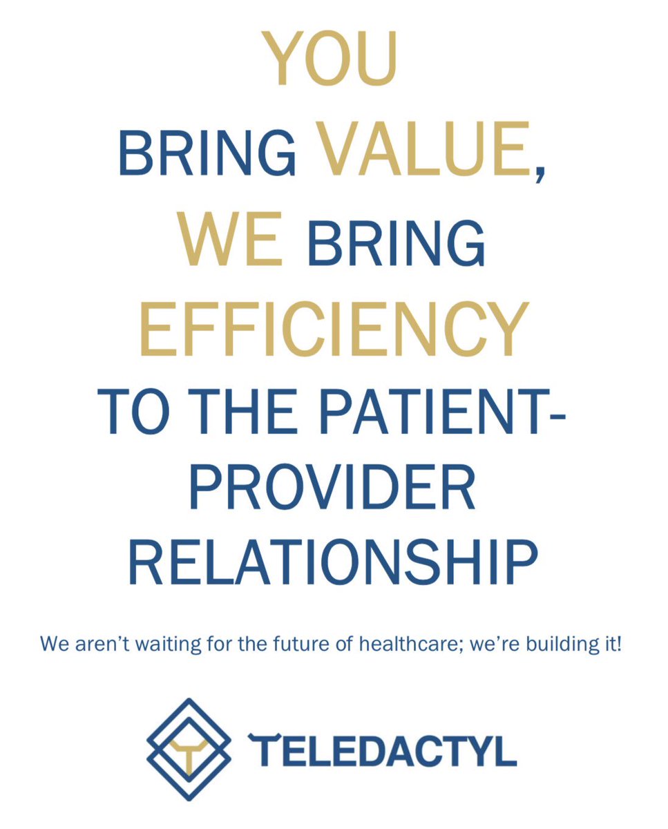 Teledactylllc's tweet photo. #LaborDay food for thought #teledactyl #solution #healthcare https://t.co/G5961yFzK6