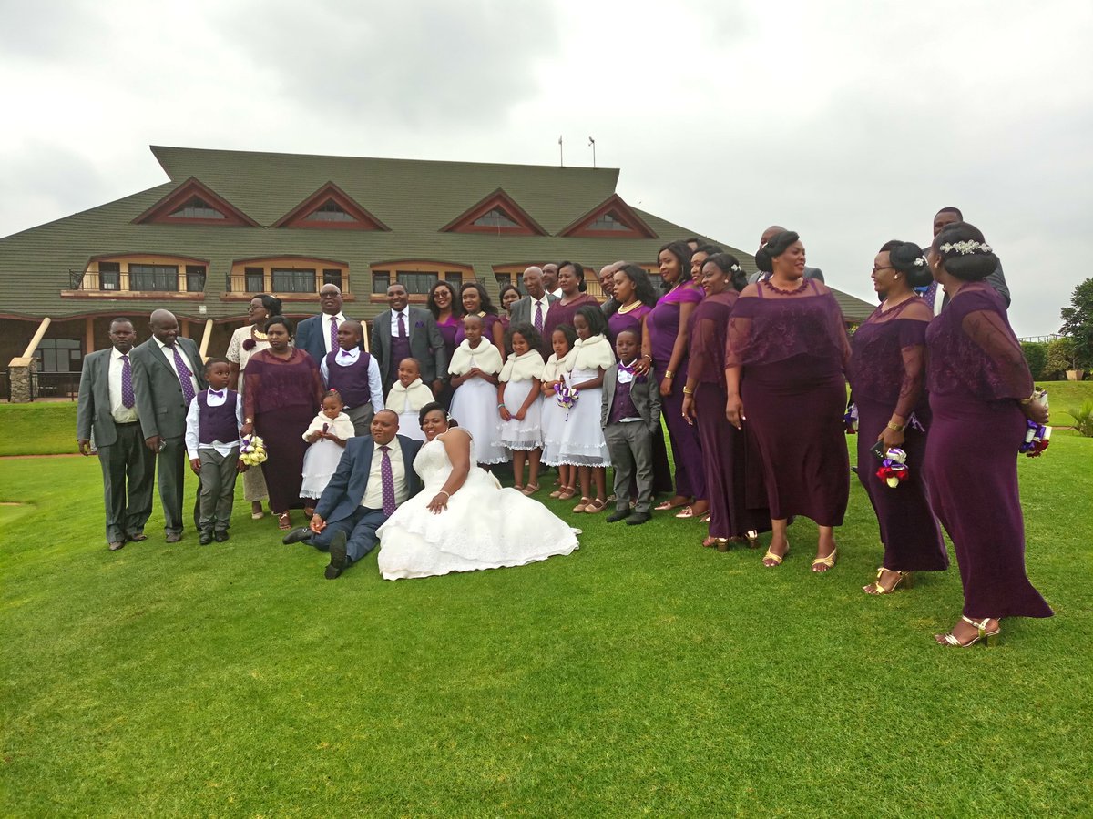 MediaEbenezer's tweet photo. Congratulations Mr Moses, it was a colourful wedding https://t.co/ooVIhyll44