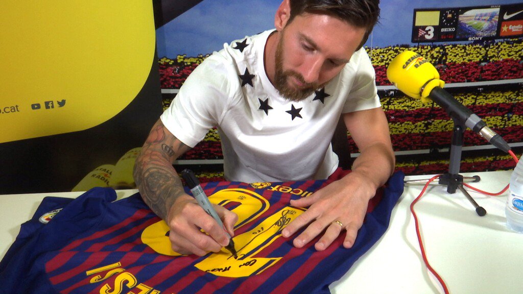 Messi, en la entrevista a Catalunya Radio.
