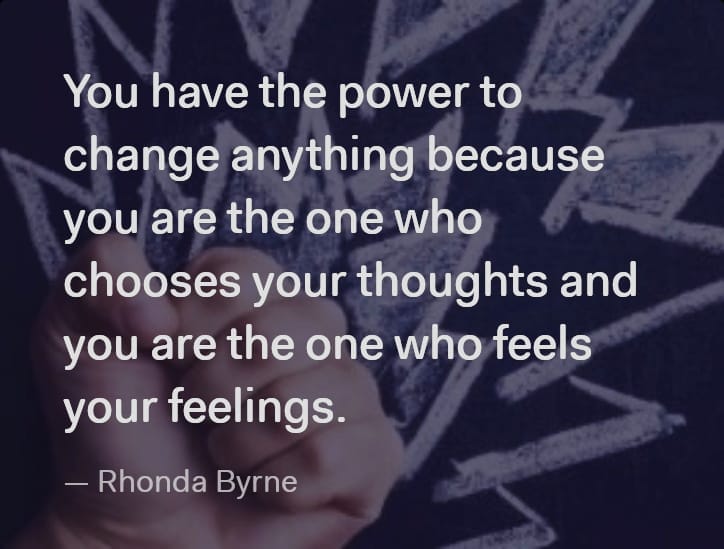 tiny_walnuts's tweet photo. "You Have The Power To Change Anything Because You Are The One Who Chooses Your Thoughts And You Are The One Who Feels Your Feelings."
#ThoughtOfTheDay #Power #Change #Feelings #Thoughts #Creativity #arts #poems #stories #KidsBlog #tinywalnuts #google
https://t.co/abdIewQMki https://t.co/pEXlDa4bT6
