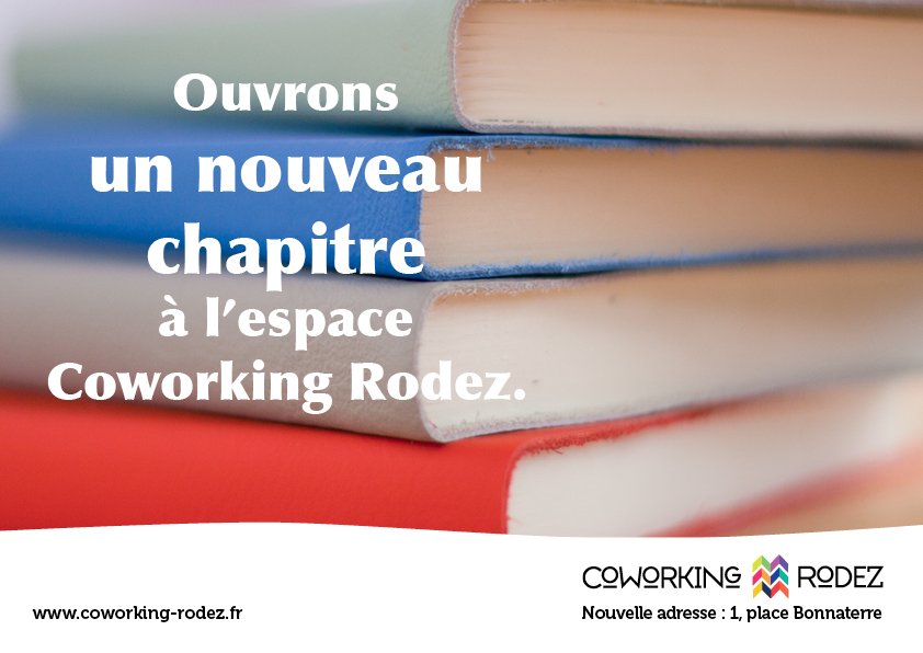 Coworking_Rodez's tweet photo. Ça y est, c'est la 4ème rentrée de l'espace @Coworking_Rodez ! Nous sommes heureux de désormais vous accueillir au 1, place Bonnaterre (sous le tribunal). 
#nouveaudepart #enthousiasme https://t.co/5e9olEnGz9