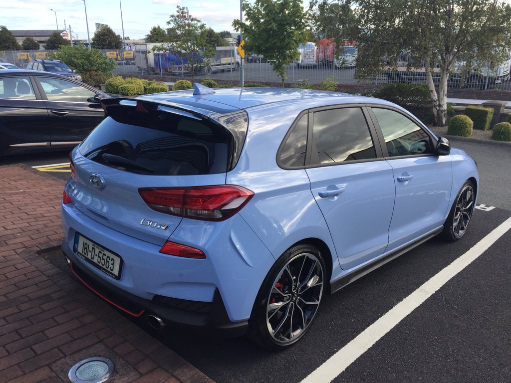About to find out what all the fuss is about and if the stories are true. <a href="/HyundaiCarsIrl/">Hyundai Ireland</a> i30N.