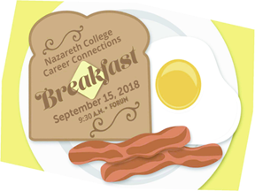 Nazuniversity's tweet photo. Network with #NazAlumni, learn more about a field, and get advice on how best to navigate your college experience at the Career Connections Breakfast, September 15. Register now, space is limited! https://t.co/eNlOZoyRzj https://t.co/zon3wqwfw9