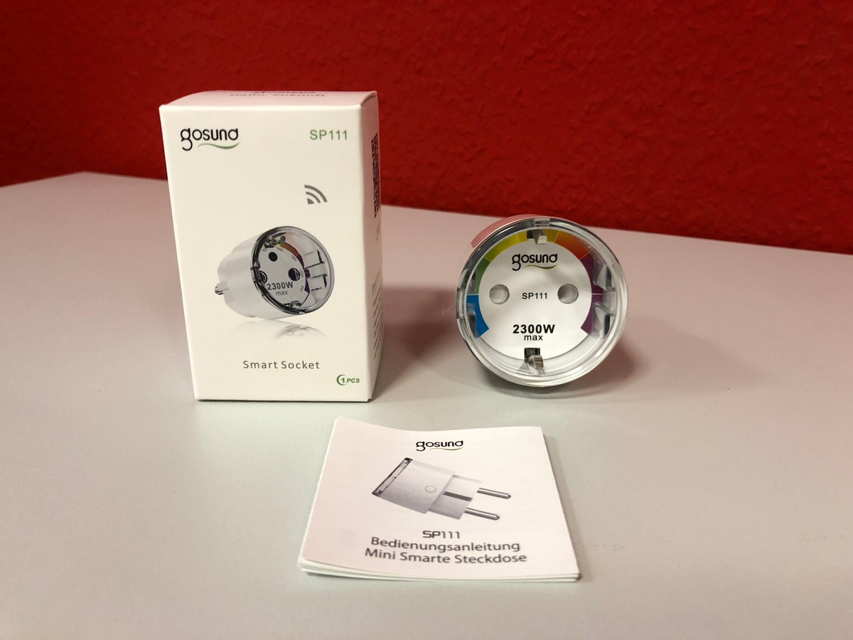 shblog_de's tweet image. Kleiner gehts kaum.... die SP111 von Gosund im Test.

smarthomeblog.de/gosund-sp111-k…

@GosundOfficial #smarthome #wifiplug